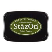  Staz On Solvent Ink Pad, 051 Olive Green